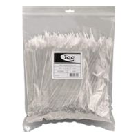 ICC 8" Nylon Cable Tie in 1000 Pack, Natural