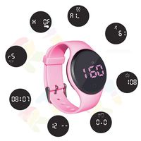 neneleo Unisex Smart Watch Multifunctional Round Shape LED Display Smart Watch