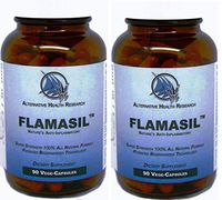 Uric Acid Cleanser - Gout Care and Uric Acid Extractor - Healthy Joint Supplement - Whole Body Therapy - 2 Pack Flamasil™ 180 Vege Capsules