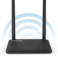Wavlink N300 WiFi Router with High Power 5dBi External Antennas IEEE802.11 n/b/g 2.4GHz Broadband Share 5 WAN/LAN Ports - WiFi Router/Wireless Access Point Support WPS Encryption