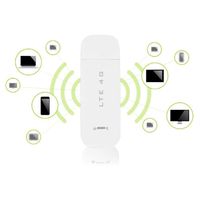 2 in 1 4G LTE Modem + WiFi Hotspot,USB 4g Modem,Portable 4g LTE Hotspot Router,150mbps Wireless USB Dongle with SIM/USIM Card Slot,FDD B1/B3/B7/B20 4G LTE Stick