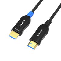 AKKKGOO Fiber Optic HDMI Cable 30ft, 4K 60Hz HDMI2.0b, Subsampling 4:4:4/4:2:2/4:2:0, HDR, Dolby Vision, HDCP2.2, ARC, 3D, High Speed 18Gbps, Slim and Flexible Active HDMI Cable (10m)