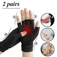 XuangXin Copper Hands Arthritis Gloves,Compression Gloves-Healing Tendonitis Sprains Pain Relief for Carpal Tunnel for Women/Men,S