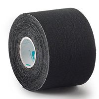 Microhealthone Kinesiology Tape Elastic Therapeutic Sports Tape for Plantar Fasciitis Knee Shoulder Elbow, Black
