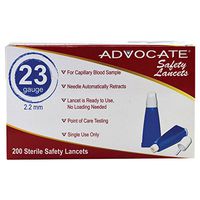 Advocate Safety Lancets 23G x 2.2mm