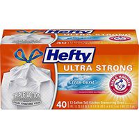 Hefty Ultra Strong Tall Kitchen Trash Bags - Clean Burst, 13 Gallon, 40 Count