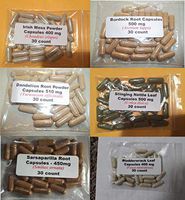 Intracellular Detox Cleanse Capsules- (Dr Sebi Approved Alkaline Herbs) Cleanse The Liver, Kidneys, and Blood