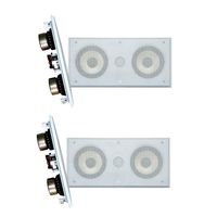Pyle PDIWCS56 5.25" 300W in Wall Celing Speaker White Single Unit (2 Pack)