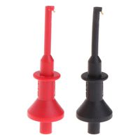 Huilier Testing Hook Clip Multimeters Test Lead Extension Probe Aperture 4mm Plug-in