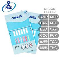 MiCare [2pk] - 12-Panel Urine Drug Test Card (AMP/BAR/BZO/COC/mAMP/MDMA/MOP/MTD/OXY/PCP/TCA/THC) #MI-WDOA-7125