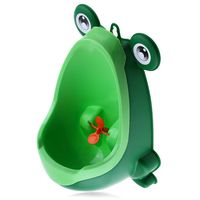 Candora Cute Frog Potty Training Urinal for Boys with Funny Aiming Target (Green)