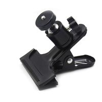 TOUHIA 4.5" x 3" Black Tripod Camera Clip Clamp Flash Reflector Holder Mount for Studio Backdrop Camera SLR Digital SLR(1PCS)