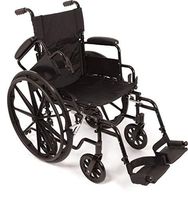 ProBasics K4 Transformer Wheelchair Self Propelling Transforms to a Transport Chair with Flip-Back Desk Arms (20 X 16 Elevated LEGREST)