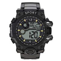 Mens Watches,Fxbar Fashion Outdoor Sport Analog Dive Watch Cool Design Automatic Watch Men Watch(Black)