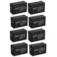 Universal Power Group 12V 7AH Sealed Lead Acid Battery for APC Model SU700RMNET UPS - 8 Pack