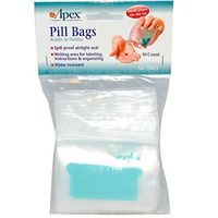 Apex Pill Baggies - 50 count, Pack of 12