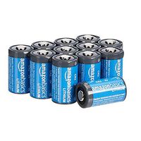 AmazonBasics Lithium CR2 3V Batteries - Pack of 12 (Appearance may vary)