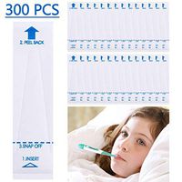 300 Pack Disposable Digital Thermometer Probe Covers - Universal Electronic Oral Armpit Rectal Thermometer Sleeves