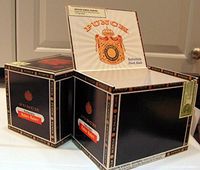 Cigar Box Empty Punch Real Fabrica De Tabacos Single Box