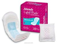 Attends Light Pads Bladder Control Pads, Attends Lt Pd 2 Reg Prtcn, (1 PACK, 22 EACH)