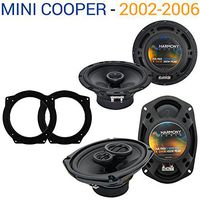 Compatible with Mini Cooper 2002-2006 Factory Speaker Replacement Harmony R65 R69 Package