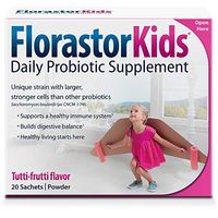 Florastor Daily Probiotic Supplements for Boys and Girls – Saccharomyces boulardii lyo CNCM I-745 (250 mg; 20 Sachets)