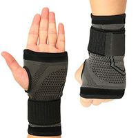 KIWI RATA Wrist Sleeve Brace, Wrist Support Compression Sleeve Wrist Wrap for Gym and Recovery from Pain, Sprains, Carpal Tunnel, Bursitis, Tendonitis, Arthritis Fit Both Hands
