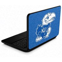 Skinit Decal Laptop Skin for 15.6 in 15-d038dx - Officially Licensed College Kansas Jayhawks Mascot Outline Design