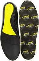 Powerstep Ergoshield Anti-Fatigue Insole, Black, Men's 5-6.5, Women's 7-8.5