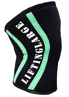 LiftingLarge Savage Knee Sleeves - 7mm Neoprene X 30cm Long - Multi Sport (Small 11-12 inches)