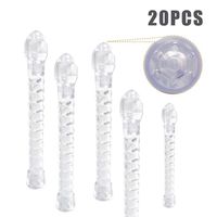 DZWJ Vaginal Irrigator Flushing Accessories Enema Gynecological Anus 6 Holes 360 Degrees Effluent Soft Not Hurting Private Parts 20PCS