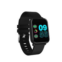 Action359 Smart Fitness Tracker Watch Fit Band Smartwatch Men Women Kid Android iOS Bluetooth Compatible Reloj Inteligente Hombre Mujer Heart Rate Running Walking Step Counter Sleep Monitor (Black)
