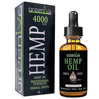 GreenIVe - Hemp Oil - Best Quality Hemp Oil - USA farmed and Bottled - Exclusively on Amazon (4 Ounce 4,000mg, Coffee)