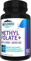 Double Strength & Most Bioactive Methyl Folate! Uniquely Formulated with Highest Pharmaceutical Grade Methylcobalamin (B12), Niacin, B1, B2 & B6. Works Synergistically for Max Results-3 Month Supply