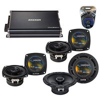 Compatible with Chevy SSR 2003-2006 Factory Speaker Upgrade Harmony R65 (2) R4 & CXA300.4 Amp (Renewed)