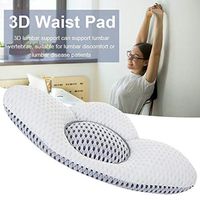 Beeant 3D Lumbar Pillow, Multi-Functional Ergonomic Soothing Back Pain, Breathable, Lumbar Support, Relieve Waist, Sore Bed, Sleeping Cushion, White