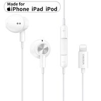 Chilison Light-ning headphones for iPhone, Earphones Magnetic Earbuds in-Ear MFi Certified with Microphone Controller Compatible with iPhone 11/11 Pro/iPhone X/XS/XS Max/XR iPhone 8/8 Plus/ 7/7 P/ipad