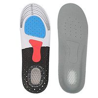 Shoe Insoles for Women Men, Plantar Fasciitis Feet Insoles, Orthotics Inserts, Sport Ultra Comfortable High Arch Insoles Relieve Flat Feet, Breathable Sweat Relieving Foot Pain, Size (7.5-12) Cutable