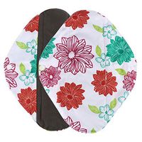 Mama Sanitary Towel Pad, Tuscom Reusable Bamboo Cloth Washable Menstrual Pad (M: 25×7CM, Green)