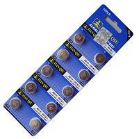 New TIANQIU 10PCS Ag13 Lr44 357 Sr44Sw Alkaline Battery FBA