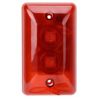 12V Wired Alarm Strobe Siren Sound Siren Flashing Light Safety Flashing LED Strobe Light Security Alarm System