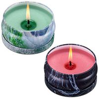 Wending Soy Candles, Pet Odor Eliminator and Mosquito Dislike Citronella Candle - Natural Soy Wax Scented Candles - 8.1 Ounce x 2 Pack x 45 Hours Burn, Travel Tin Set for Indoor and Outdoor