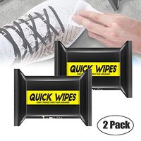 Shoe Wipes White Shoes Artifact Travel Portable Disposable Sneakers Cleaning Wet Wipes No Wash Sports Shoes Detergent Wipes Outdoor (2 Packs x 12pcs)