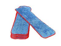 Real Clean 18 Inch Microfiber Wet and Dry Mop Pad Refills (Pack of 5)