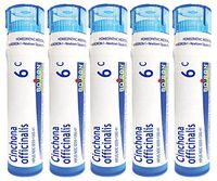 Boiron Cinchona Officinalis 6C, Homeopathic Medicine for Diarrhea, Gas and Bloating (Pack of 5)