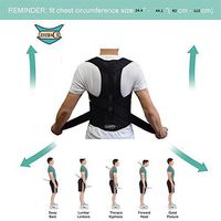 Back Brace and Support Belt Splints for Back Pain Relief - Comfort Shoulder Corrector Clavicle Cervical Wearable Support for Upper Back (M)