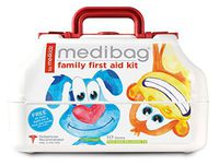 Medibag 117 Piece Kid Friendly First Aid Kit for the Whole Family