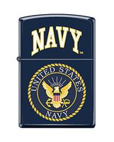 Zippo US Navy Seal Navy Matte Pocket Lighter