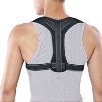 Back Brace for Women & Men，Acogedor Adjustable Posture Corrector with Reflective Stripe Set(Posture Corrector)