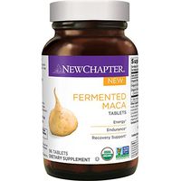 New Chapter Organic Maca Supplement - Fermented Maca Tablet for Energy + Endurance + Recovery Support - 96 ct